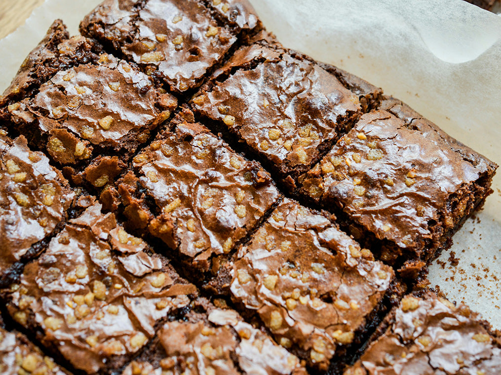Double Chocolate Brownies – Medallion Milk