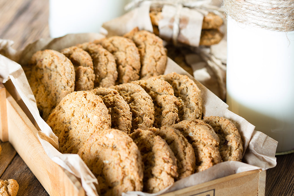 Rolled Oat Cookies – Medallion Milk