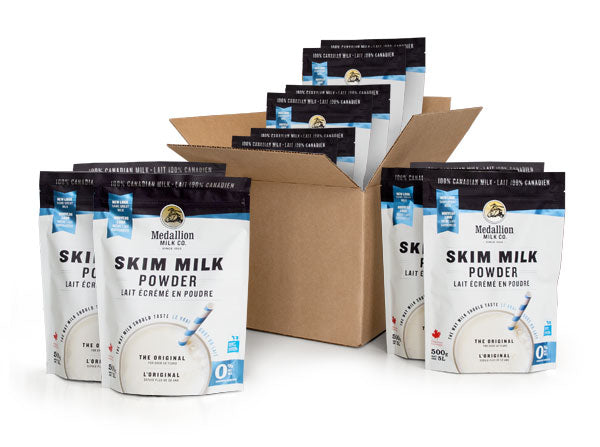 Medallion Milk Box of 12 500g Skim Milk