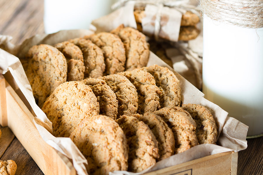 Rolled Oat Cookies